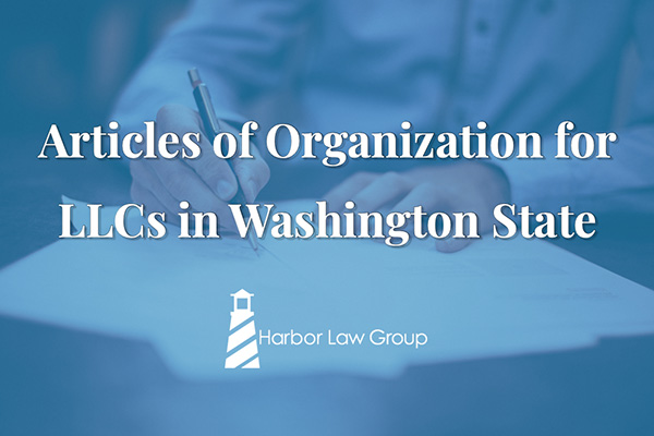 articles of organization llc washington state